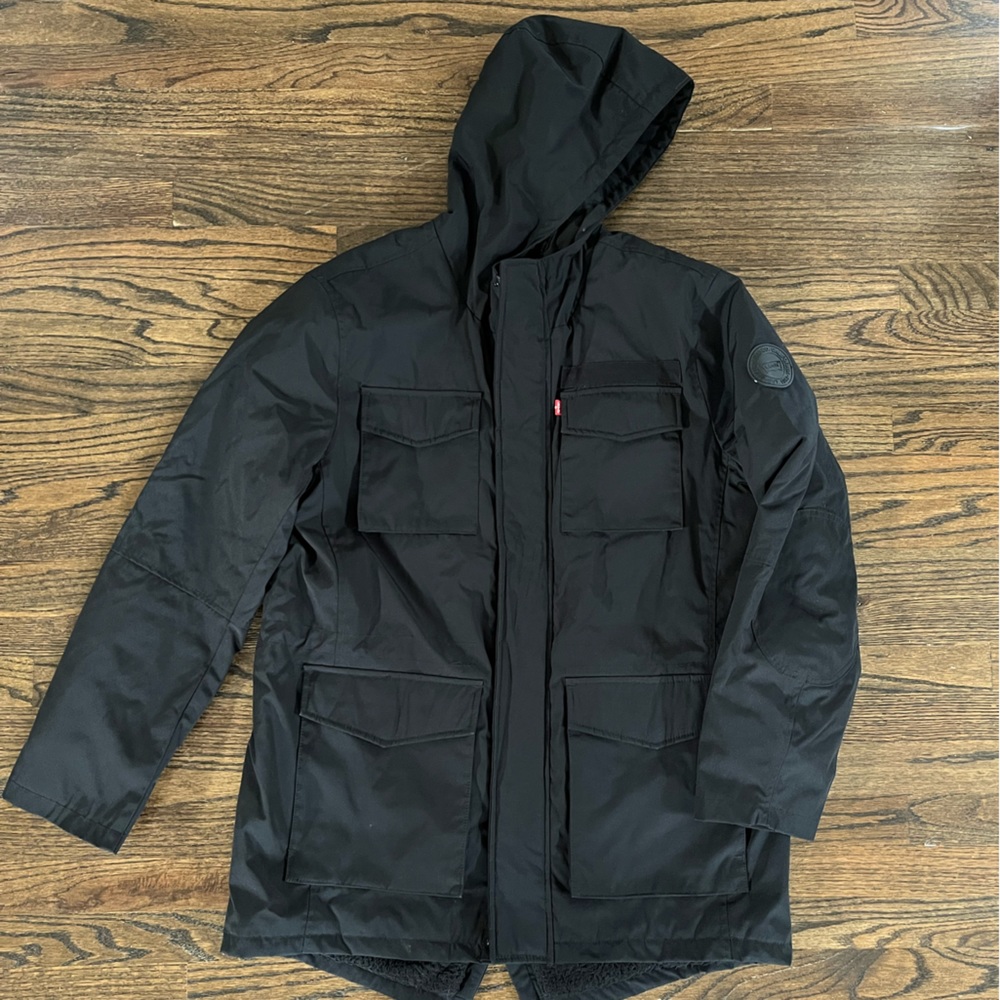 Levi’s black jacket